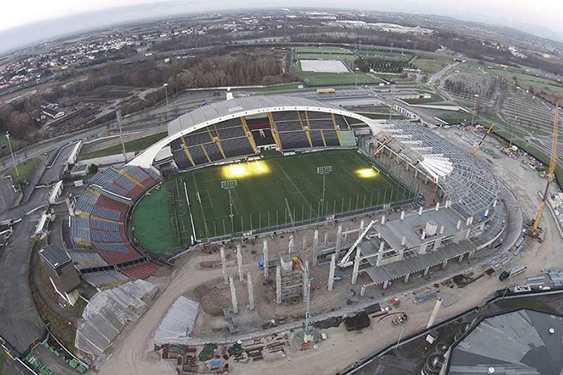 Dacia Arena, the stadium in Udine