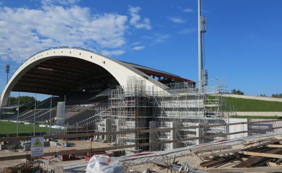 Dacia Arena Ein Bedeutendes Gitter Fur Die Pittini Gruppe Pittini Gruppe